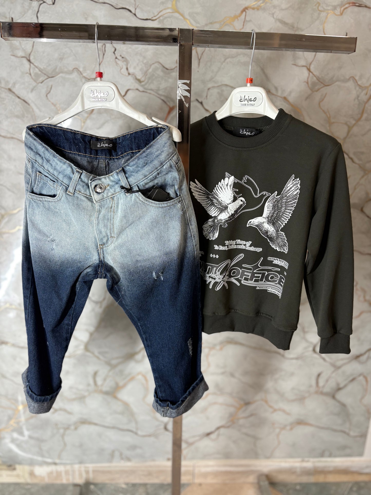 Jeans doppio lavaggio