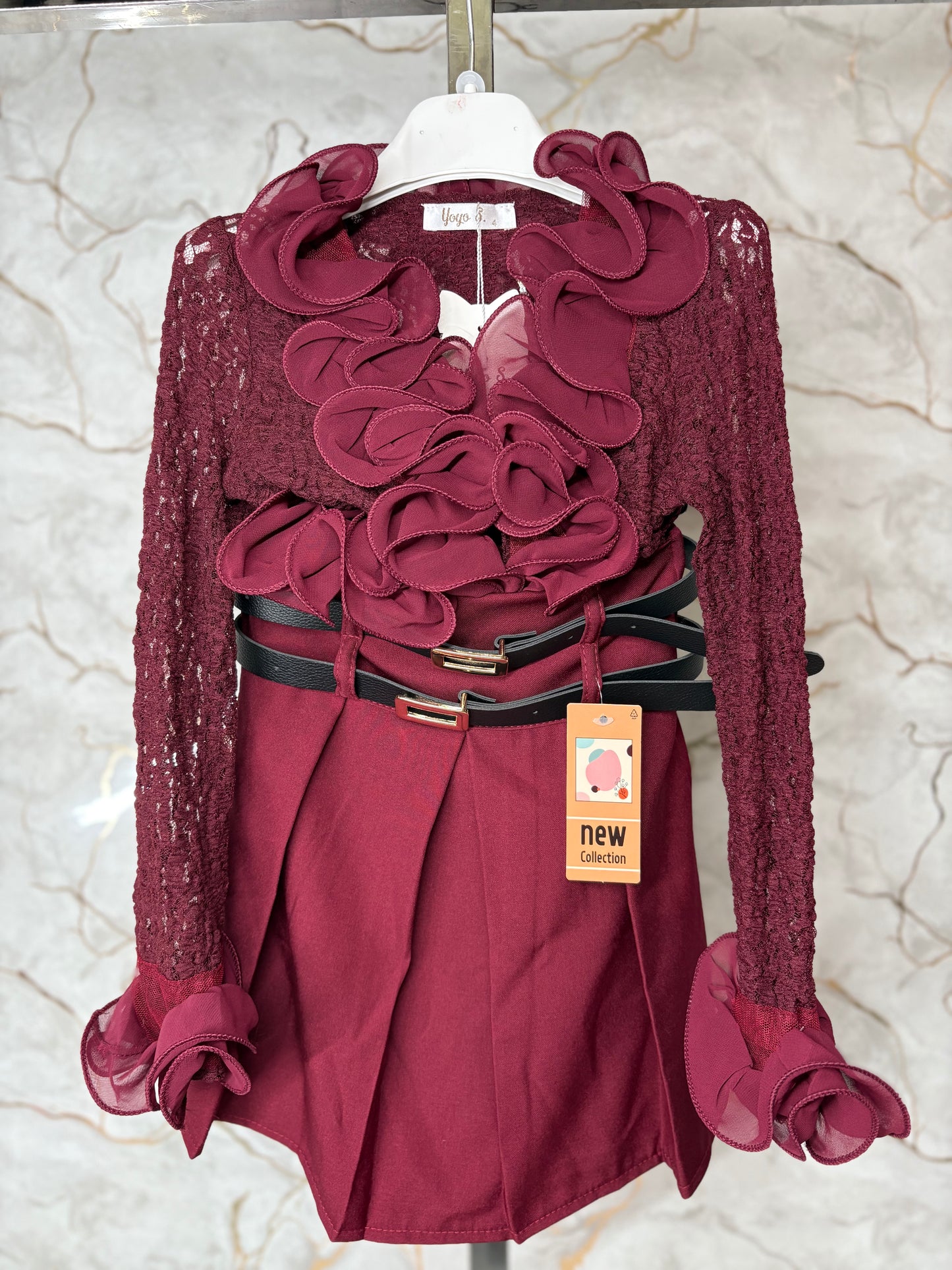 Camicia velluto onda