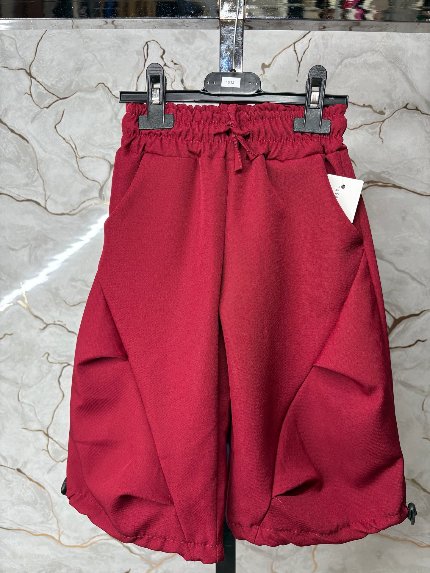 Pantalone ballon elastico caviglia
