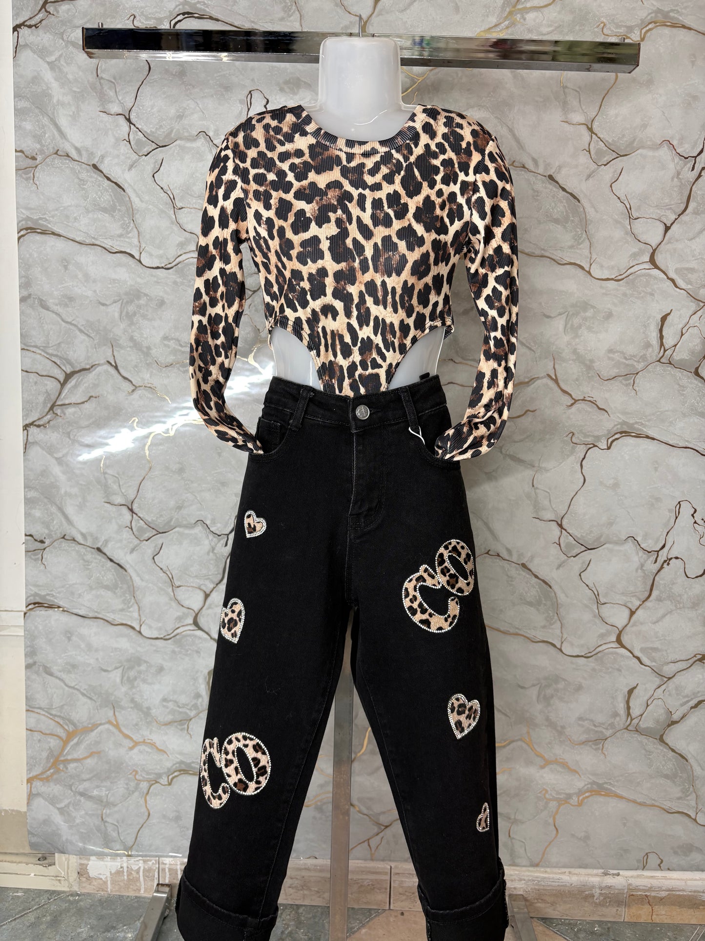 Body sgambato animalier