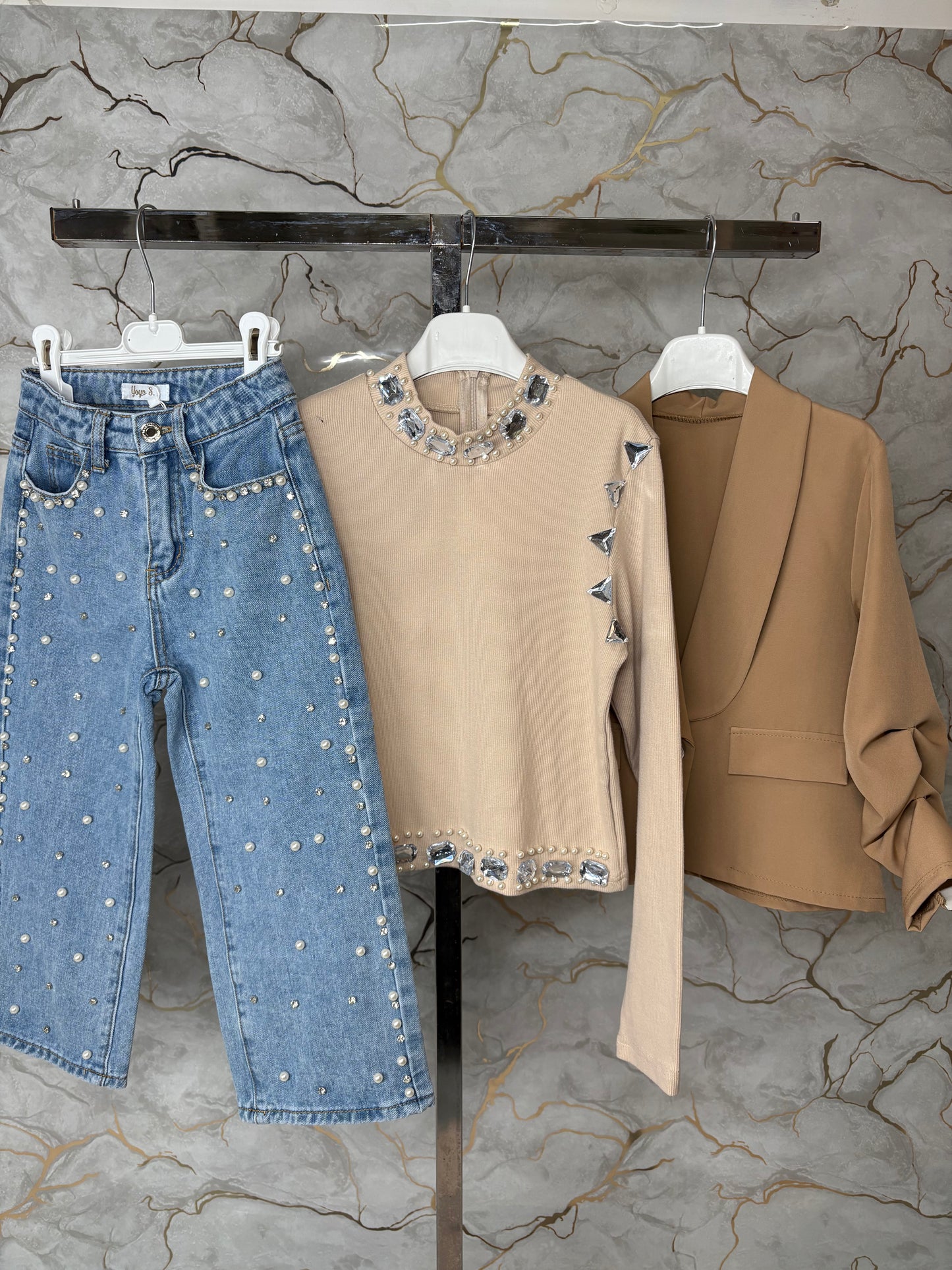 Jeans perline