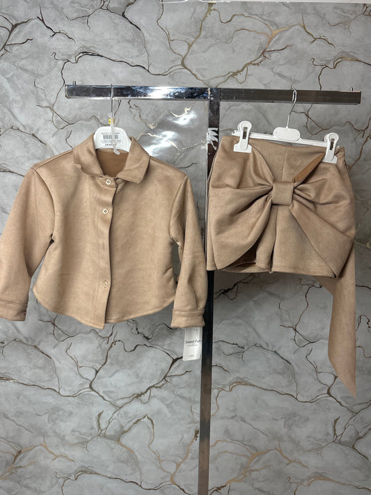 Coordinato fiocco