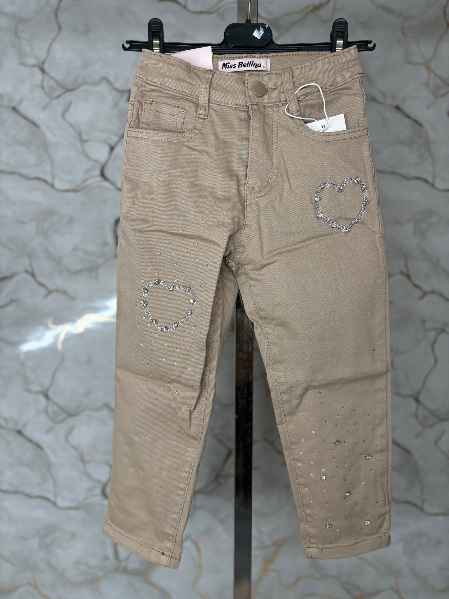 Pantalone Mod. Zara con Swarovski