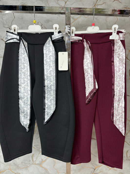Pantalone foulard Ballon (NERO)