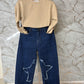 Jeans stella elastico