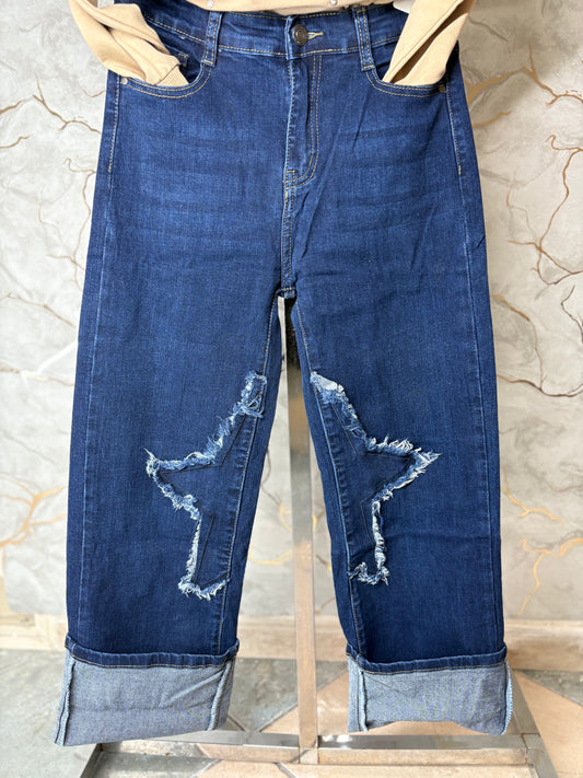 Jeans stella elastico
