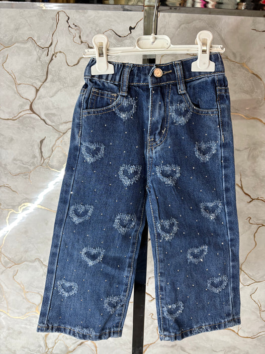 Jeans cuoricini