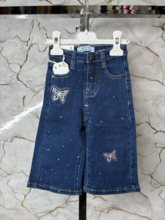 Jeans farfalle